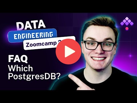 DE Zoomcamp FAQ - PostgresDB Setup and Installing pgAdmin